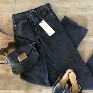 NWT Zara high rise jeans